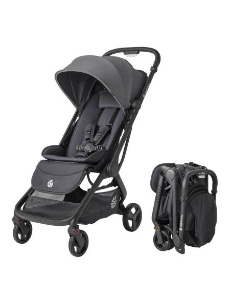 METRO3GRAPHEU,Metro 3 Carucior Ergobaby Compact Graphite Grey