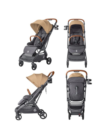 METRO3DXCAM,Metro 3 Carucior Ergobaby Deluxe Camel