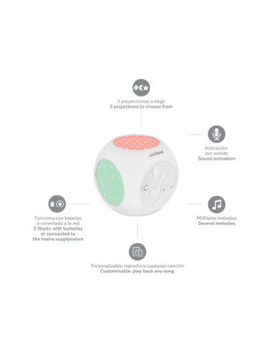 TN-89311,Proiector de Camera Muzical Dreamcube Magical