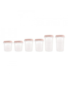 TN-89531,Set 6 recipiente gradate Miniland Candy