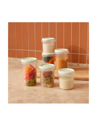 TN-89530,Set 6 recipiente gradate Miniland Mint