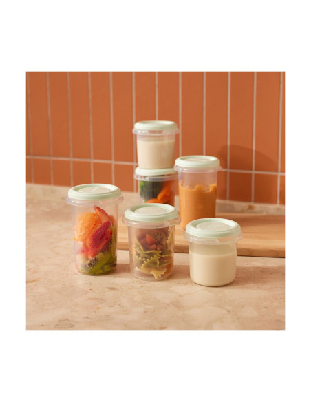 TN-89530,Set 6 recipiente gradate Miniland Mint