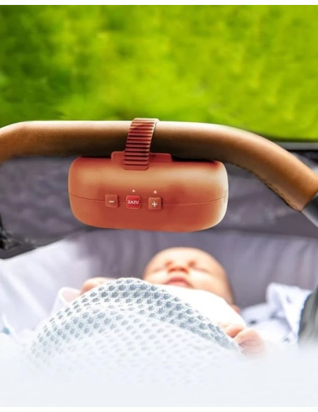 ZA-ROCKER-03,Dispozitiv leganare Baby Rocker Robby cu senzor, Brown