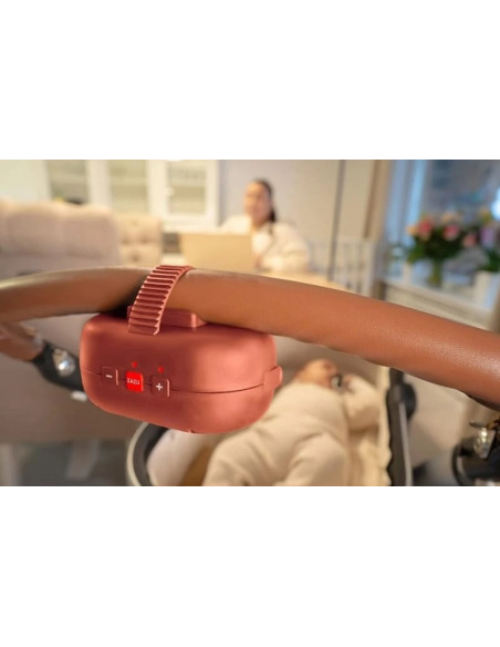 ZA-ROCKER-03,Dispozitiv leganare Baby Rocker Robby cu senzor, Brown