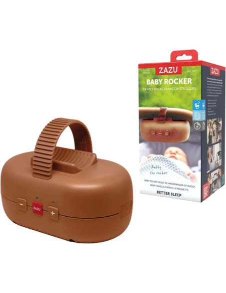ZA-ROCKER-03,Dispozitiv leganare Baby Rocker Robby cu senzor, Brown