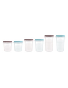 TN-89543,Set 6 recipiente gradate Miniland Terra