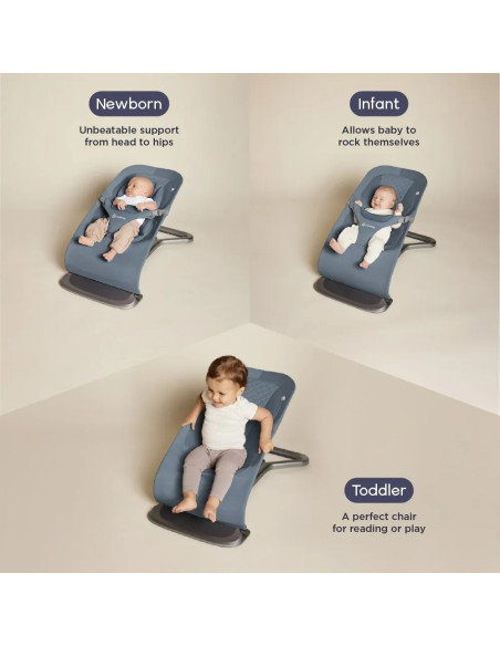 EVLBNCOXBLU,Balansoar pentru copii 3 in 1 Evolve, Oxford Blue