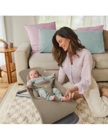 EVLBNCSFTOLV,Balansoar pentru copii 3 in 1 Evolve Soft Olive