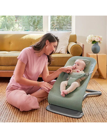 EVLBNCSGGRNMSH,Balansoar pentru copii 3 in 1 Mesh Sage Green