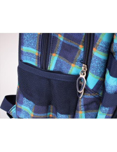 Ghiozdan Starpak Chequer1, gradinita, ecosez, albastru, 388323 2