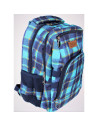 G354,Ghiozdan Starpak Chequer1, gradinita, ecosez, albastru, 388323