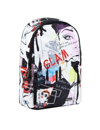 G482,Ghiozdan Starpak Glam, 1 compartiment, 2 buzunare, multicolor, 429883