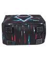 G483,Ghiozdan Starpak Game Over, gradinita, 2 comparimente, 3 buzunare, negru, 446576