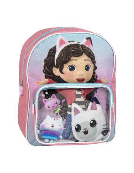 G731,Ghiozdan gradinita Cerda Gabbys Dollhouse, 25x30x12cm, 509700