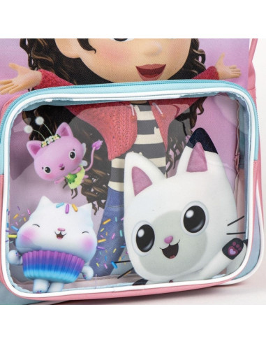 G731,Ghiozdan gradinita Cerda Gabbys Dollhouse, 25x30x12cm, 509700