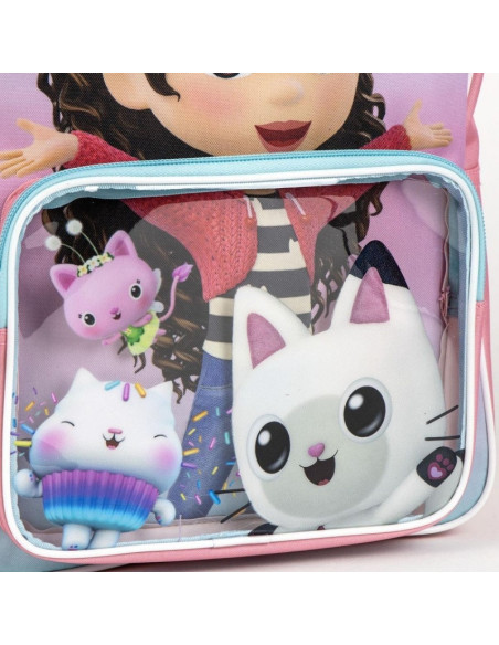 G731,Ghiozdan gradinita Cerda Gabbys Dollhouse, 25x30x12cm, 509700