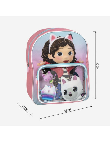 G731,Ghiozdan gradinita Cerda Gabbys Dollhouse, 25x30x12cm, 509700