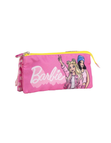 P4567,Penar neechipat Cerda Barbie, 1 fermoar, 3 compartimente, 22.5x11.5x2cm, 493658