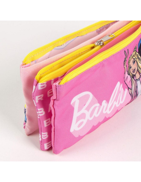 P4567,Penar neechipat Cerda Barbie, 1 fermoar, 3 compartimente, 22.5x11.5x2cm, 493658