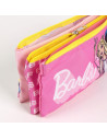 P4567,Penar neechipat Cerda Barbie, 1 fermoar, 3 compartimente, 22.5x11.5x2cm, 493658