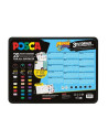 C4400,Set 20x Marker UNI Posca Manga Hero, cutie metalica (6x PC-1M, 7x PC-3M, 7x PC-5M)