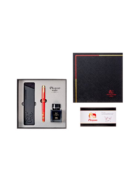 Set stilou+calimara picasso 9666r
