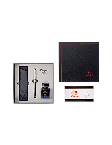 Set stilou+calimara picasso 9666n