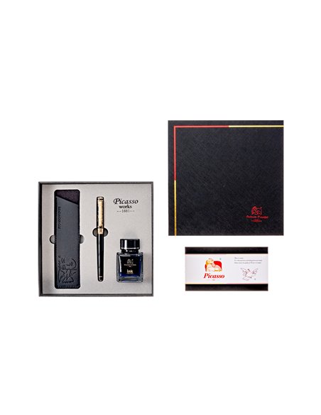 Set stilou+calimara picasso 9666n
