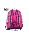 YL026,Ghiozdan anatomic YOLLO YL026, 38 cm, Motiv butterfly