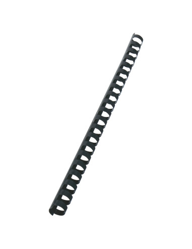 GBC4028600,Inel plastic GBC pentru 145 coli, 16 mm, Negru, 100 buc/cutie