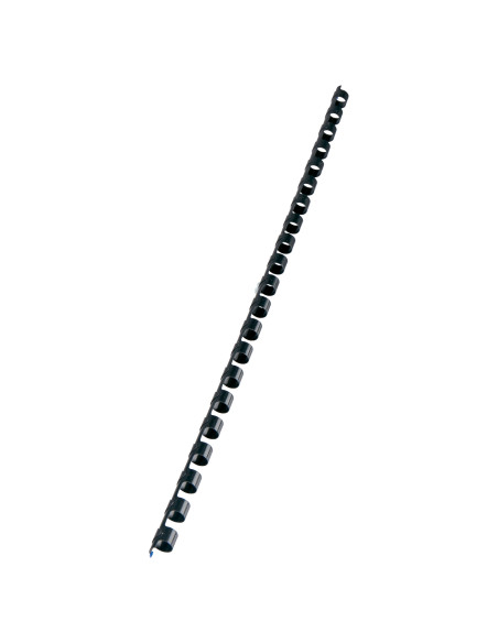 GBC4028174,Inel plastic GBC pentru 45 coli, 8 mm, Negru, 100 buc/cutie