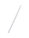 GBC4028195,Inel plastic GBC pentru 65 coli, 10 mm, Alb, 100 buc/cutie