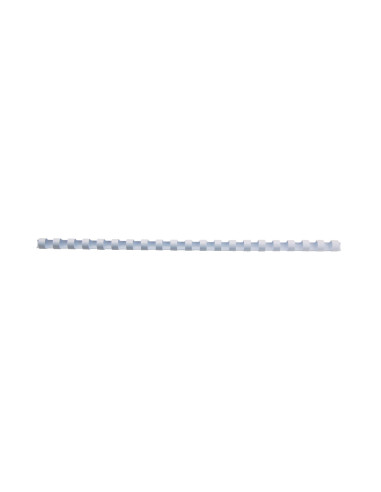 GBC4028195,Inel plastic GBC pentru 65 coli, 10 mm, Alb, 100 buc/cutie
