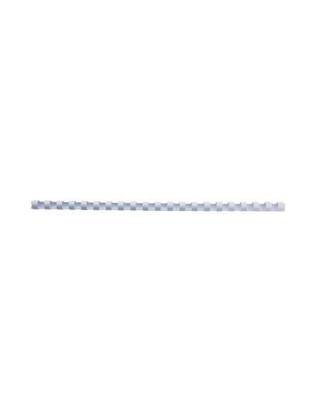 GBC4028195,Inel plastic GBC pentru 65 coli, 10 mm, Alb, 100 buc/cutie