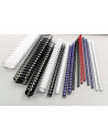 GBC4028175,Inel plastic GBC pentru 65 coli, 10 mm, Negru, 100 buc/cutie