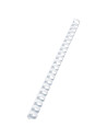 GBC4028610,Inel plastic GBC pentru 125 coli, 16 mm, Alb, 100 buc/cutie