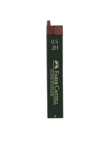 Mina creion 2h super-polymer Faber-Castell, 0.5 mm 