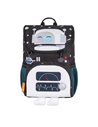Ghiozdan gradinita Tiger Family Little Traveler Plus, motiv Robot Mr White