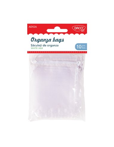 Accesorii Craft - Ad526 Saculeti De Organza Daco