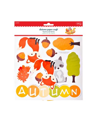 Set Creativ - Sc093 Toamna De Hartie Daco