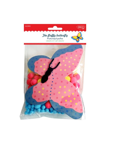 Set Creativ - Sc092 Fluturasul Pufos Daco