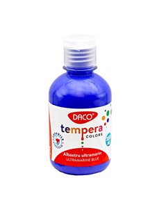 Tempera DACO TE250A, 250 ml, Albastru Ultramarin