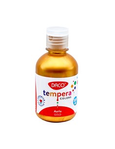 Tempera DACO TE250AU, 250 ml, Auriu