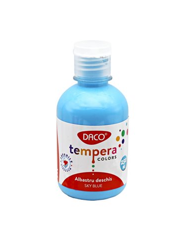Tempera DACO TE250AD, 250 ml, Albastru Deschis