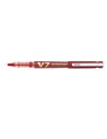 Roller reincarcabil Pilot V7 Hi-Tecpoint, 0.7 mm, rosu