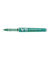 Roller reincarcabil Pilot V5 Hi-Tecpoint, 0.5 mm, verde