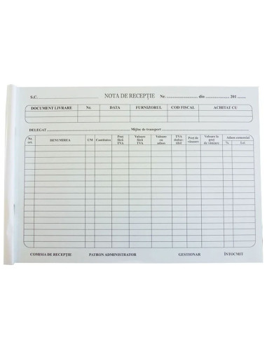 TP000044,Nota receptie model vechi autocopiativa