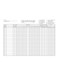 TP000075,Foaie colectiva de prezenta