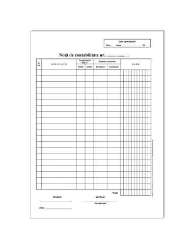 TP000092,Nota contabilitate a4