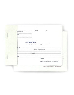 TP000151,Chitantier a6 2 exemplare gold